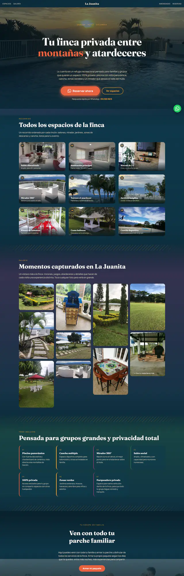 La Juanita — Sitio de alquiler para eventos